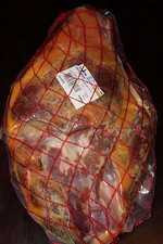 Jamon Serrano IGP, prosciutto spagnolo posteriore senza osso - stagionato 11 mesi