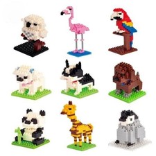 Mini Nano Micro Diamond Blocchi da Costruzione per Animali.Educativo.Fai da Te.Regalo/Giocattolo.UK 