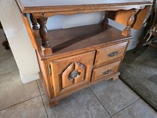 Credenza with folding
