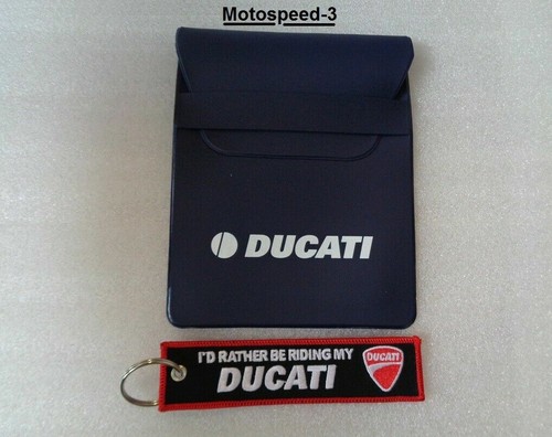Porta documenti ducati blu - documenti,