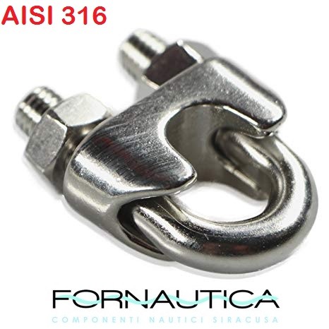 Morsetto acciaio inox aisi - morsetto, in