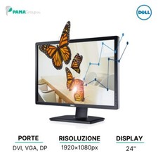 Monitor DELL U2412MB, 24" Full HD IPS, 60Hz VGA DVI DisplayPort, full HD 1920...