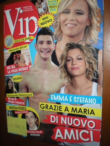Vip emma marrone stefano - stefano, de