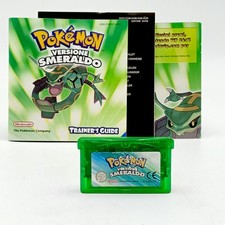 Pokemon Smeraldo Nintendo Game Boy Advance GBA ITA Italiano Batteria NUOVA ??