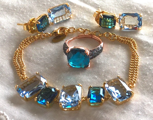 Parure bracciale anello - bracciale, cm