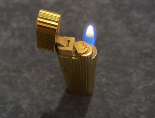 Accendino cartier placcato oro - accendino,