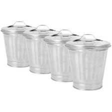 4 Pcs Bidone Della Spazzatura