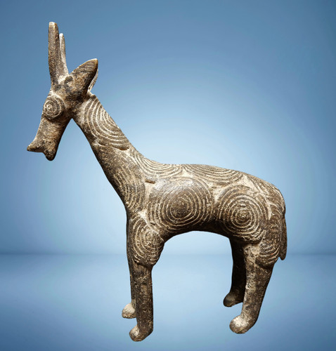 Mega rara scultura antilope - rara,