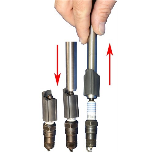 Ripped spark plug - plug, remover
