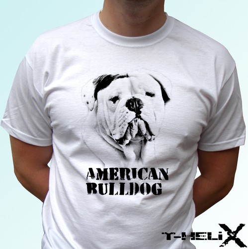American bulldog t shirt - bulldog, t-shirt