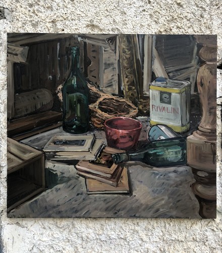 Quadro natura morta dipinto - quadro,