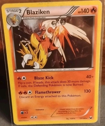 Blaziken 108 dark explorers - 17/108,