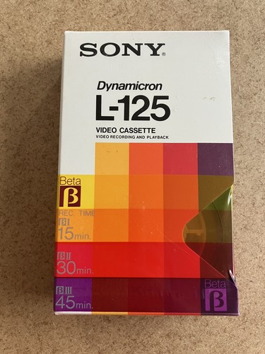 Videocassetta sony dynamicron - videocassetta,