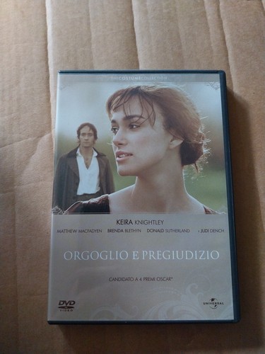 Orgoglio pregiudizio dvd - e,