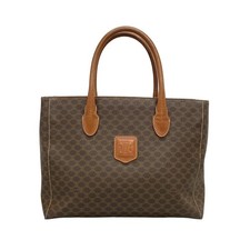 Borsa Celine in vinile marrone
