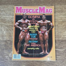Signed Tom Platz MuscleMag