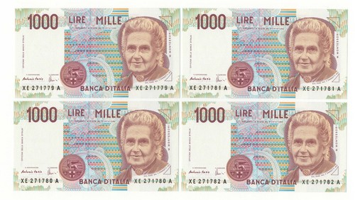 1000 lire montessori - , serie