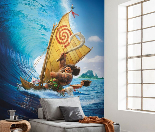 Moana murale cameretta bambini - moana,