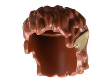 LEGO 3765pb01 REDDISH BROWN