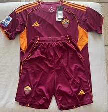maglietta e pantaloncini Roma kit completo