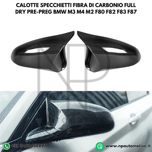 Calotte specchietti fibra - ✅,