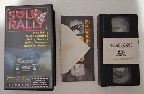 Vhs rally magazine solo - vhs,