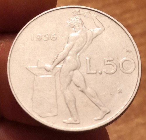 Lire 1956 italia - lire, 1956,