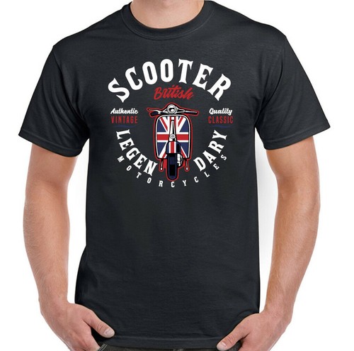Shirt scooter vespa mod paul - scooter,