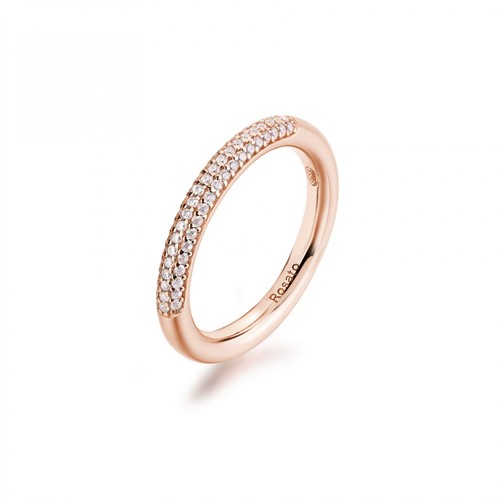 Anello rosato donna argento - anello,
