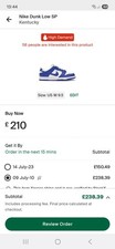 Nike Dunk Low Kentucky Blue