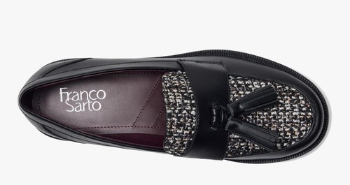 Mocassino nero franco sarto - franco,