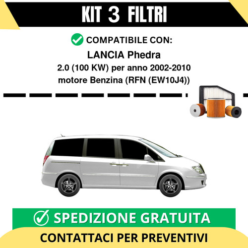 Kit filtri tagliando per - tagliando,