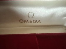 🔴 OMEGA box scatola orologio polso astuccio certificato GARANZIA 1976