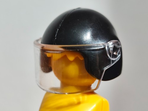 Playmobil casco nero - playmobil, x1