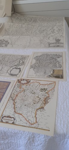 Antiche carte geografiche - , di