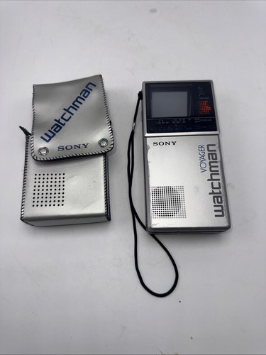 Vintage sony voyager watchman - sony,
