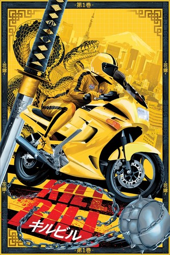 Poster film kill - kill, bill