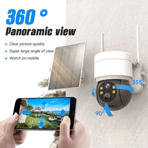 Camera solare wifi 1080p - camera,