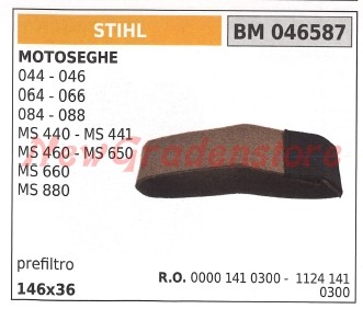Prefiltro aria stihl per - stihl,