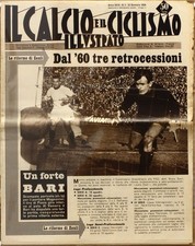 IL CALCIO E IL CICLISMO ILLUSTRATO N. 3/1959 'UN FORTE BARI' VINTAGE FOOTBALL