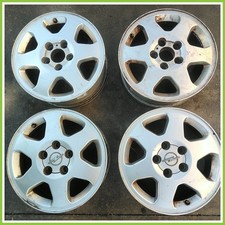 Cerchi in Lega OPEL Zafira 15 pollici 15 6.0J 5x110 ET 43 4pz originali usati