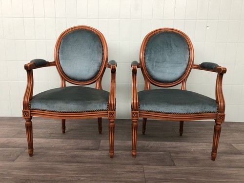 Coppia poltrone stile - coppia, in