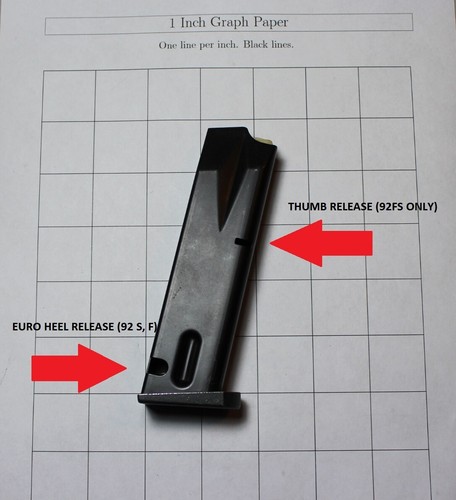 Beretta magazines for - beretta, 92fs