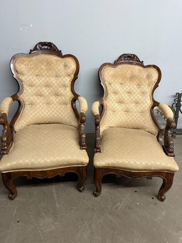 Antica coppia poltrone da - coppia,
