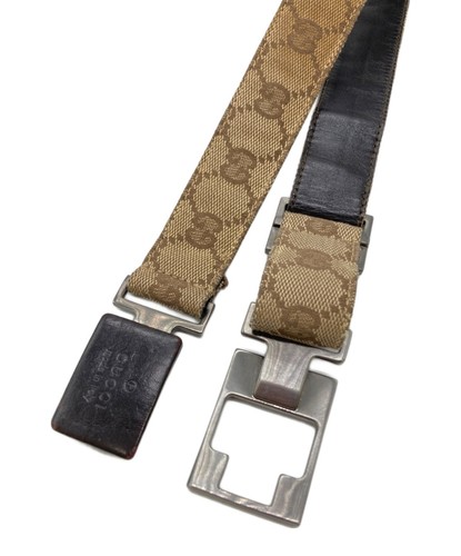 Gucci cintura fibbia tela - gucci,