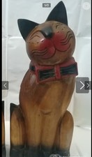 1 STATUETTA GATTO VINTAGE IN