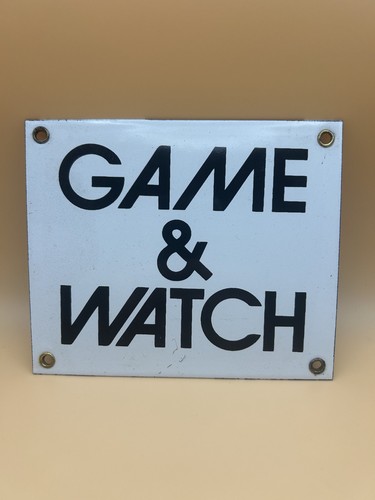 Insegna nintendo game watch - nintendo,