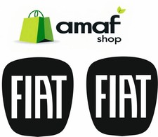 Logo fiat ADESIVO Nero