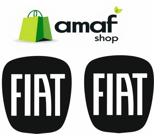 Logo fiat adesivo - logo,