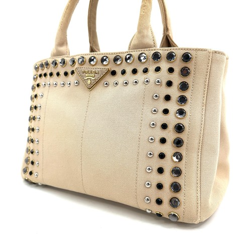 Borsa mano prada canapa - mano, tela
